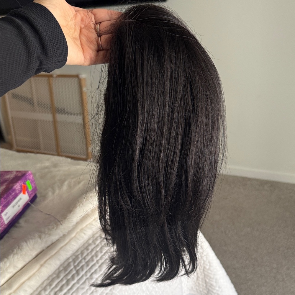 New Wig 1B color hair human is new in box